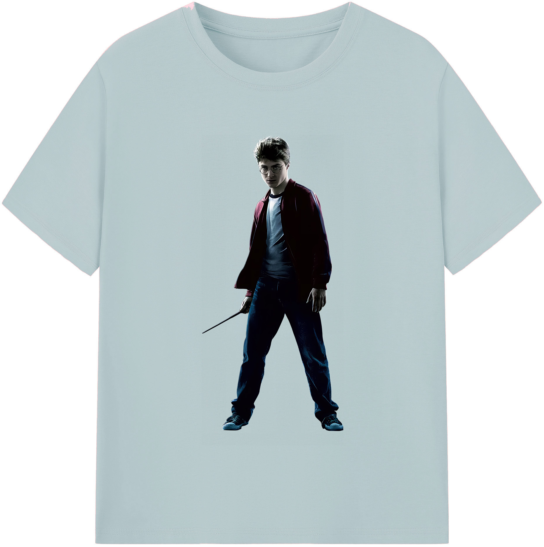 （画像用） Harry Potter ハリー・ポッターシリーズ 綿100％半袖Tシャツ（フロントプリント）